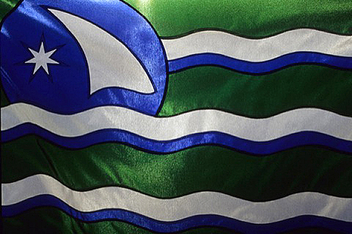 Cascadia flag photo